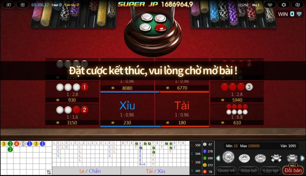 xóc đĩa 3d kubet ku casino