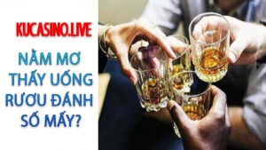 Nằm mơ thấy uống rượu đánh con gì?