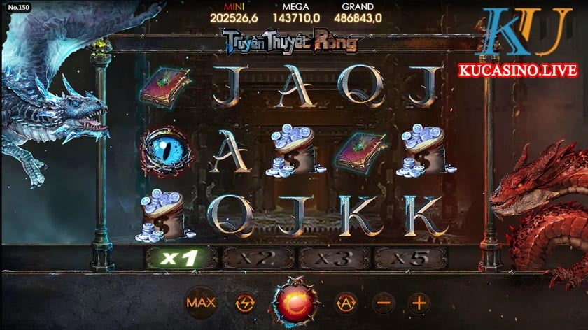 Trải nghiệm game Truyền Thuyết Rồng tại nhà cái KU casino