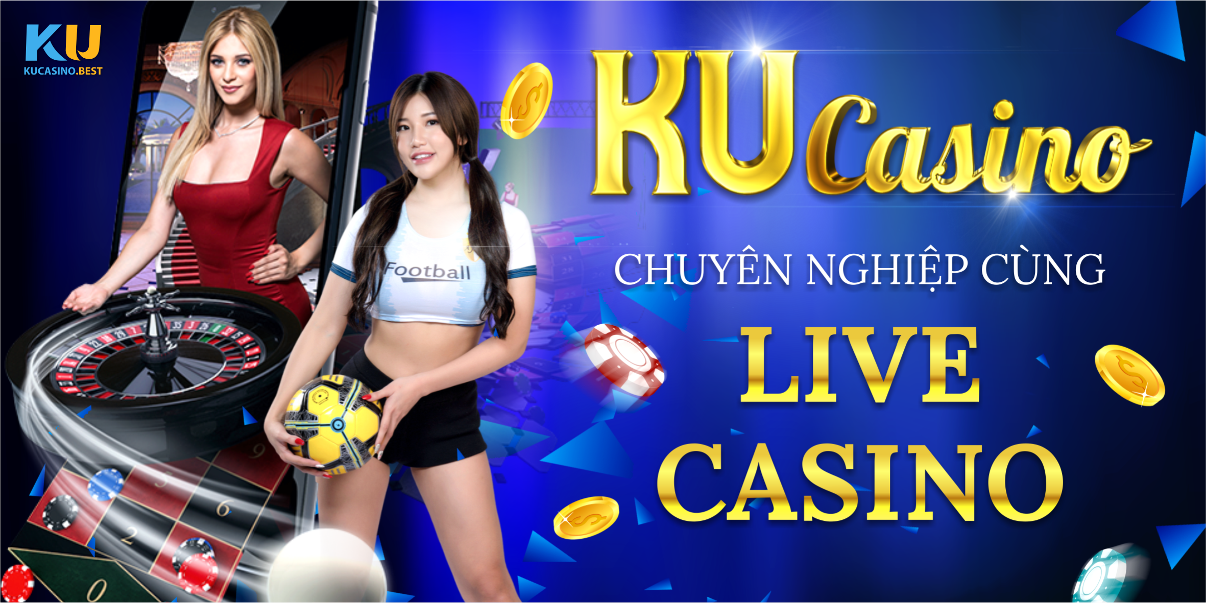 Chuyên nghiệp cùng Live Casino